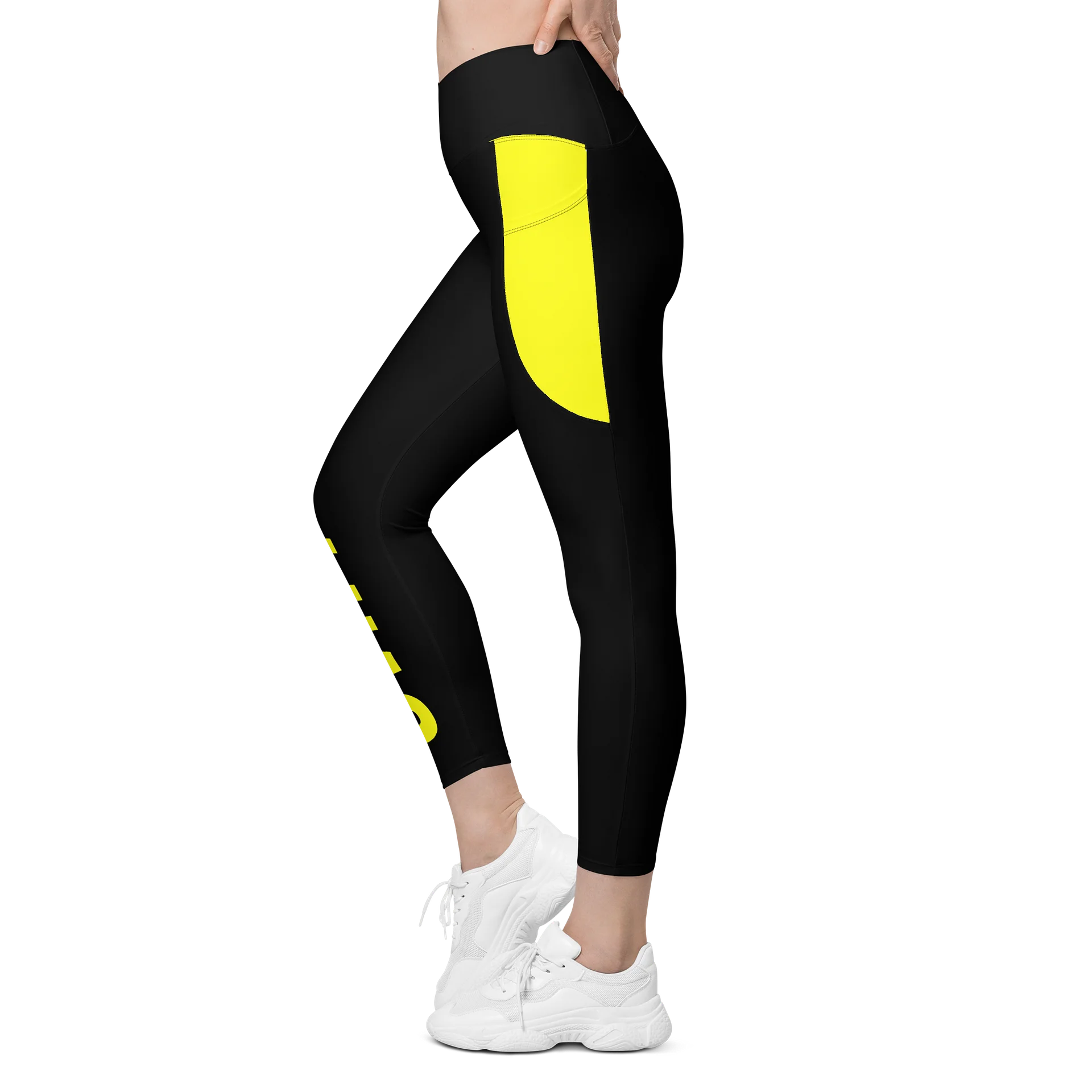 Luas | Crossover Semi Compression Leggings with Pockets & Sun protection product image (4)