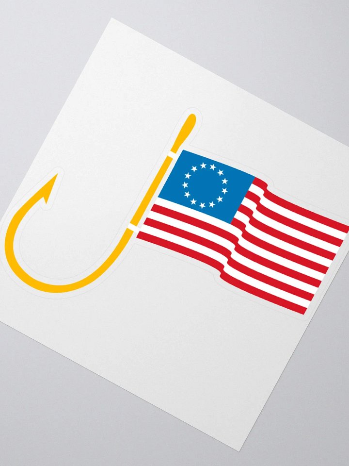 Hooked On Freedom Sticker product image (4)