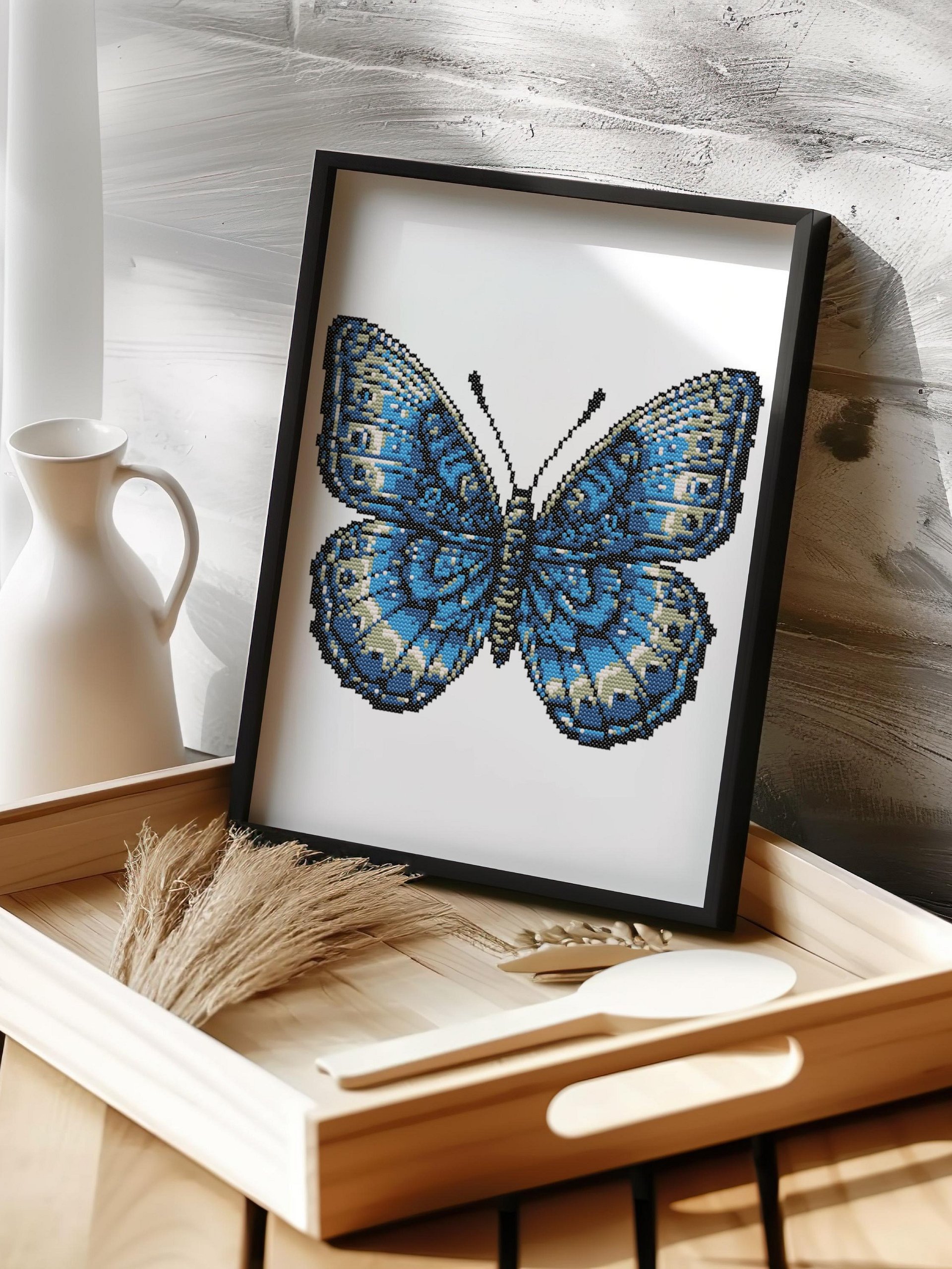 6 Butterflies Cross Stitch Pattern Bundle product image (2)
