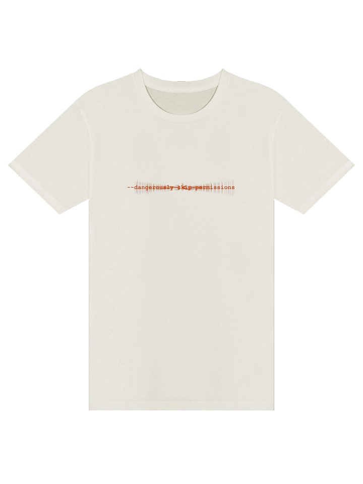--dangerously-skip-permissions tee product image (1)