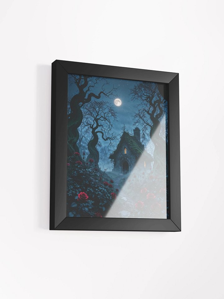 The Cottage Beneath the Moon Framed Print product image (19)