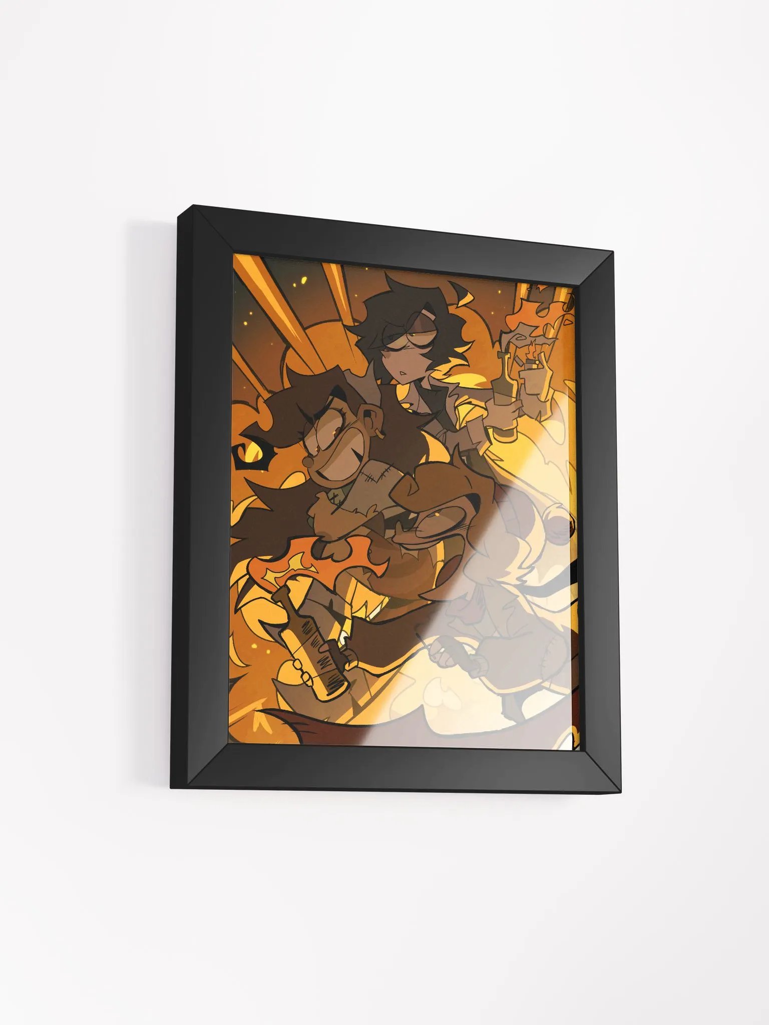 Ramshackle: Blowing Things Up Framed Print product image (7)