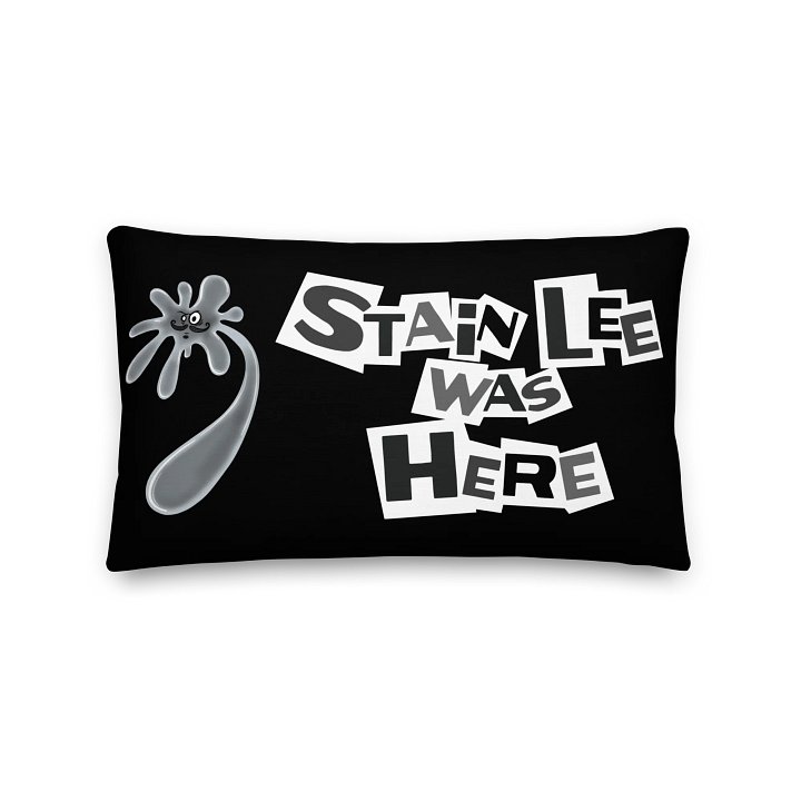 Stain Lee Was Here Pillow product image (1)