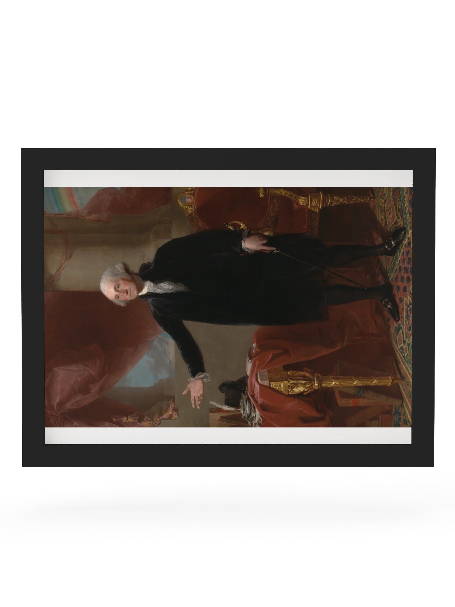 Gilbert Stuart, George Washington: The Lansdowne Portrait (1796) Fine Art Print product image (34)