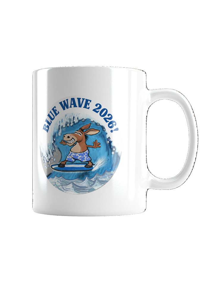 Blue Wave 2026 No Kings Mug product image (2)