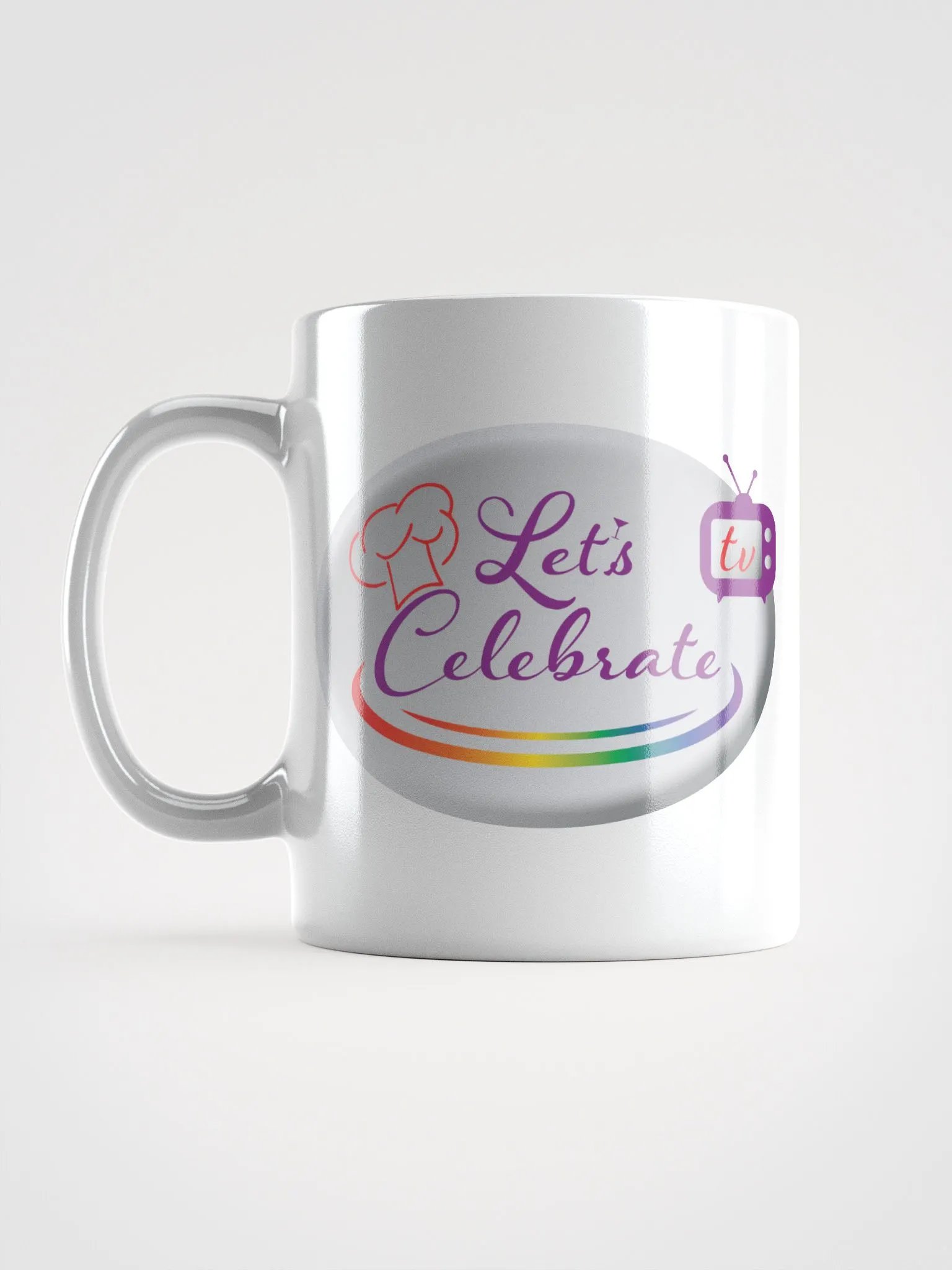 LCTV Rainbow Celebration Mug product image (6)