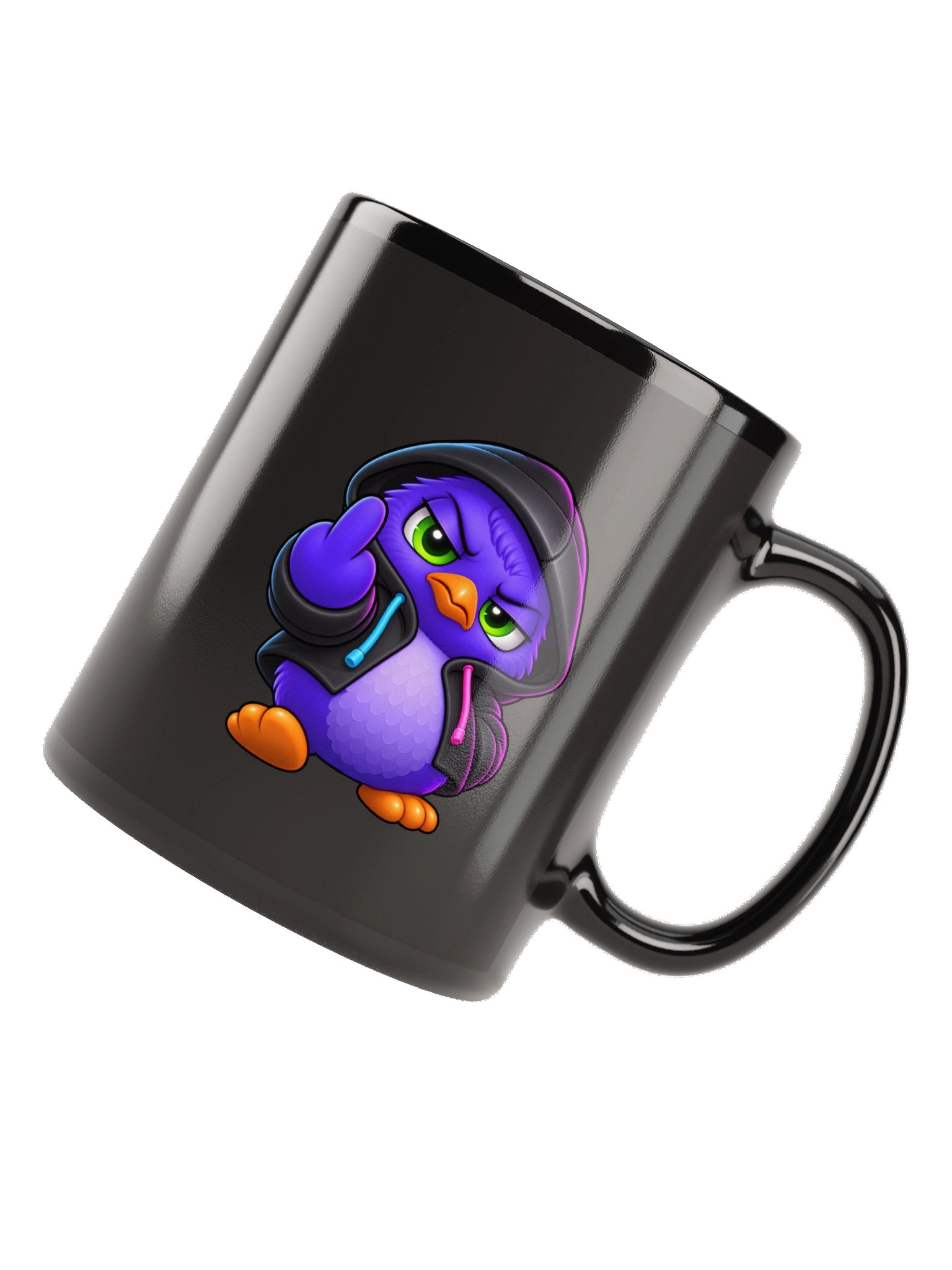 Finger Dark Mug product image (6)