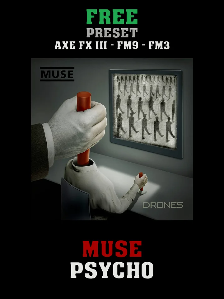 Muse - Psycho | Free Preset | Axe FX III - FM9 - FM3 product image (1)