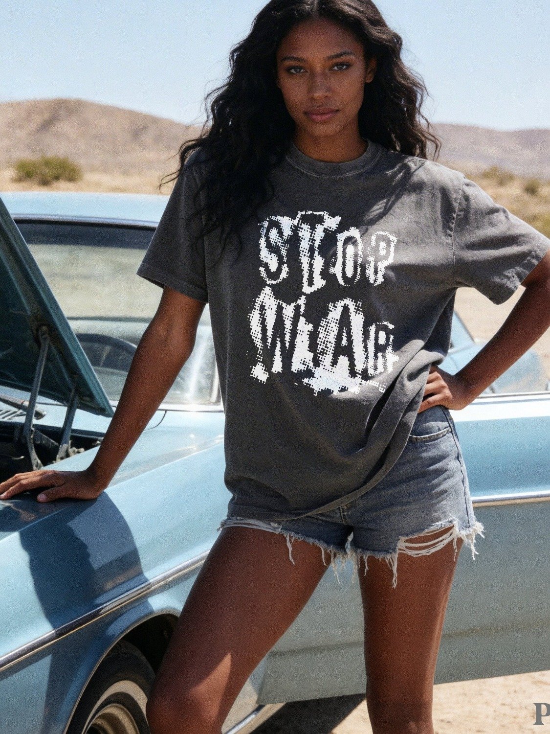 Stop War T-Shirt, Anti Trump Protest Tee, No Iran War Activist Shirt product image (26)