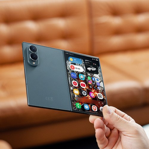 This is the Galaxy Z Fold 8, and on paper it makes no sense. Almost $2000. Two cameras, no zoom. Speakers on one half of the ...