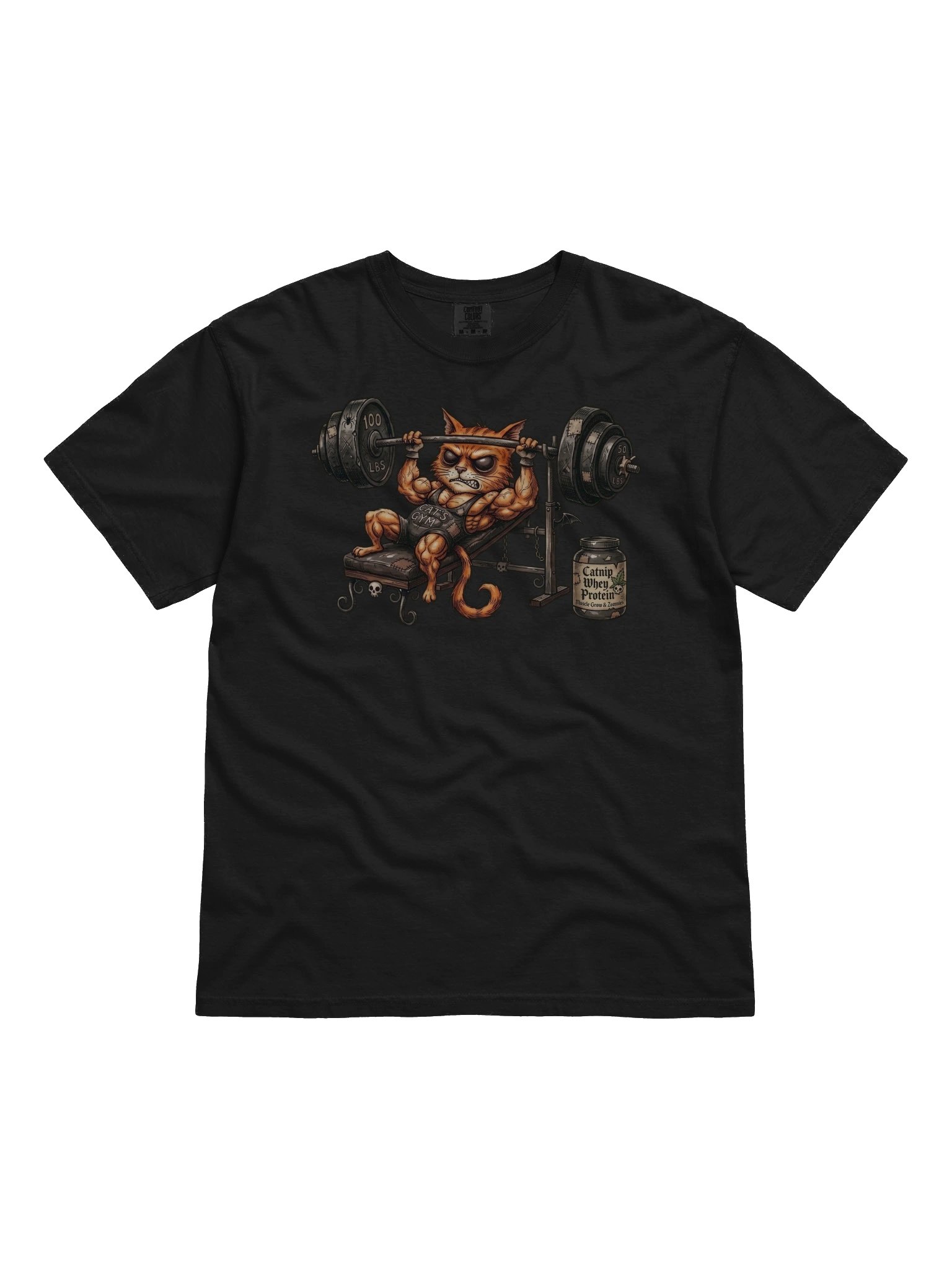 Gym Bench Press T-shirt product image (15)