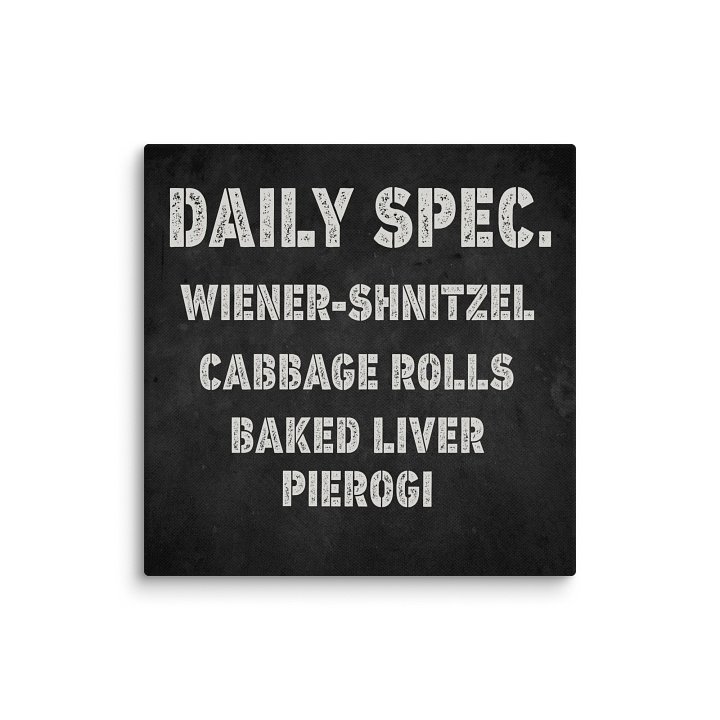 Daily Spec. Canvas product image (1)