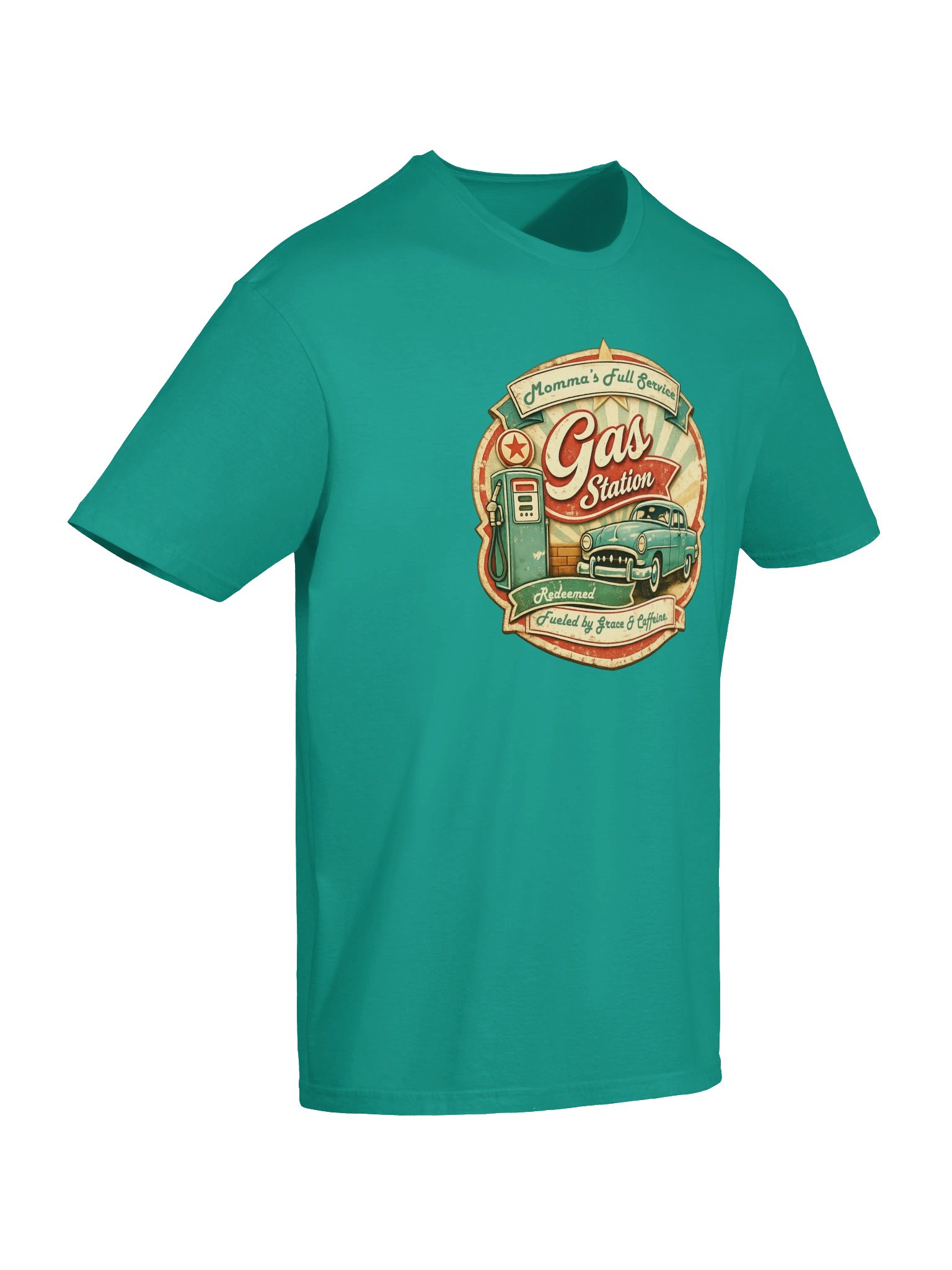 Momma’s Full Service Gas Station Retro Tee product image (6)