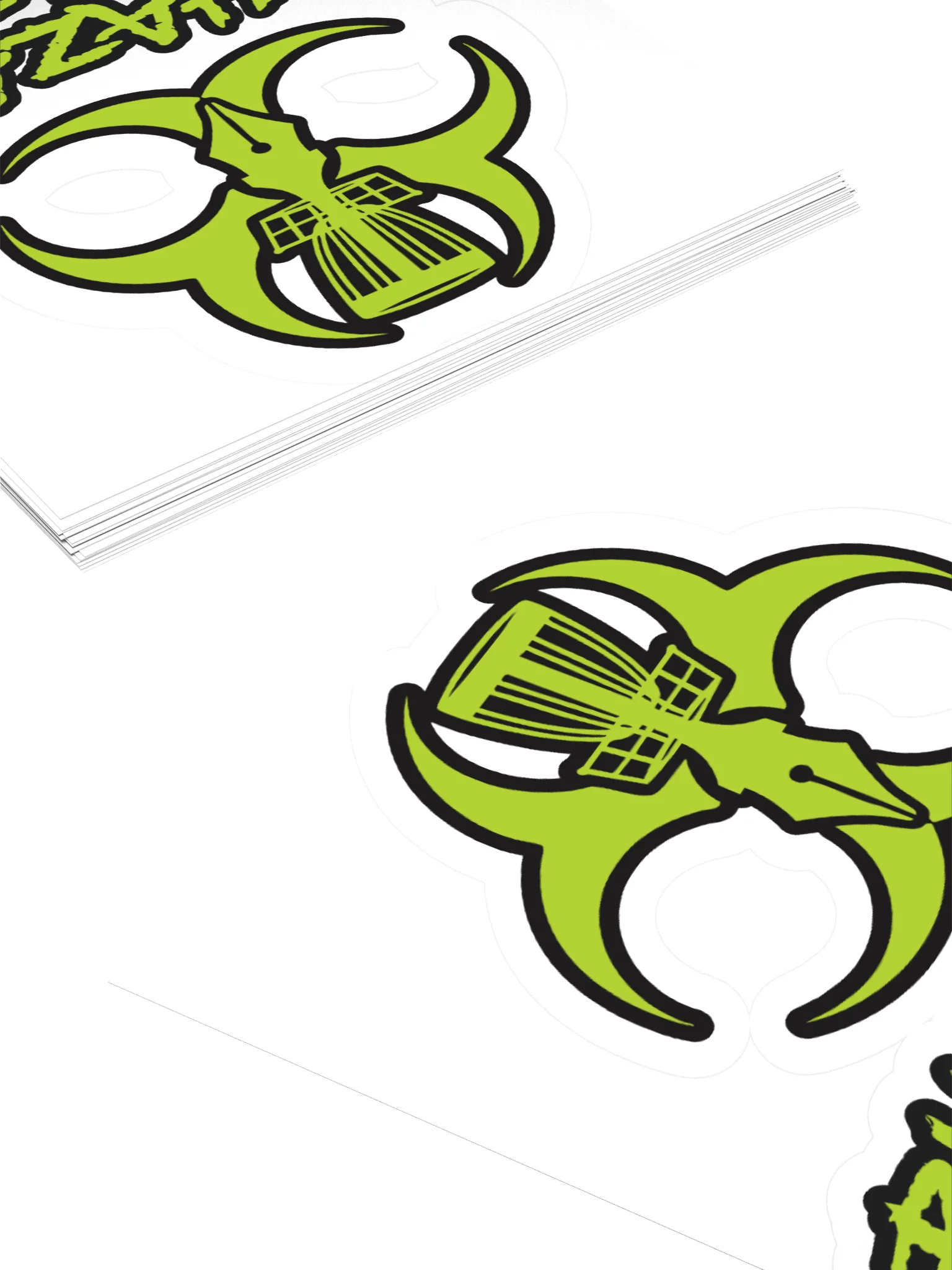 Logo Kiss Cut Stickers product image (4)