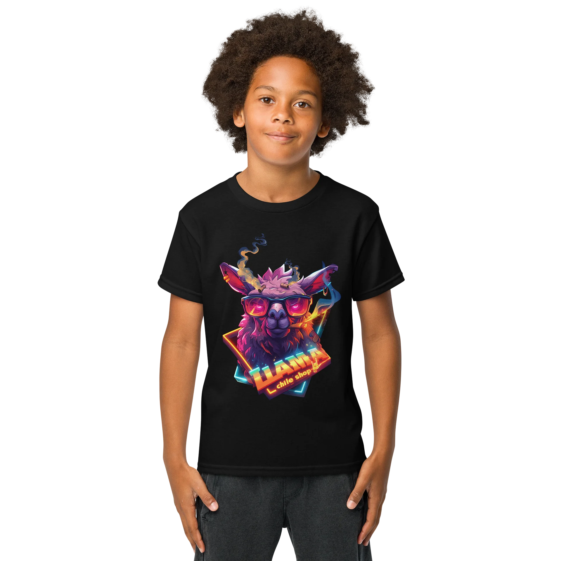Llama Fiesta Youth Sports Tee product image (1)