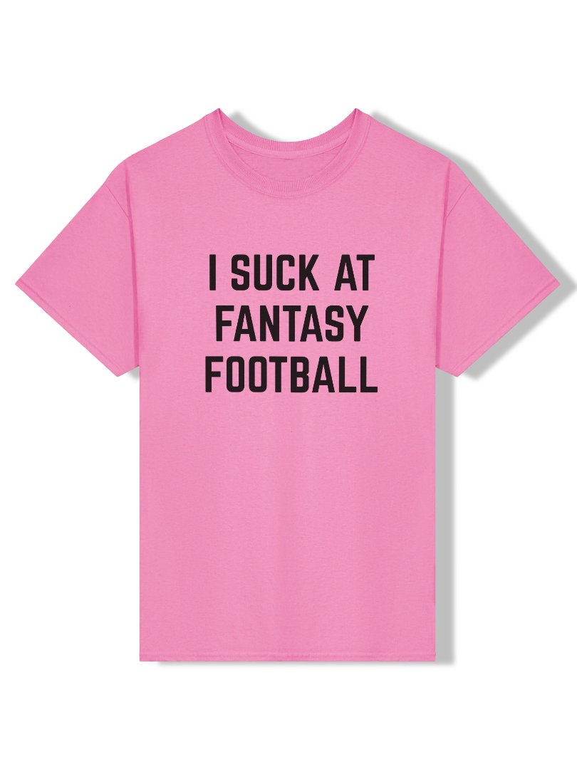 I Suck At Fantasy Football T-Shirt product image (61)