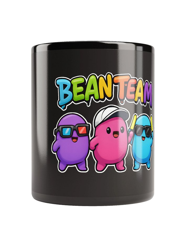 Bean Team Black Mug product image (1)