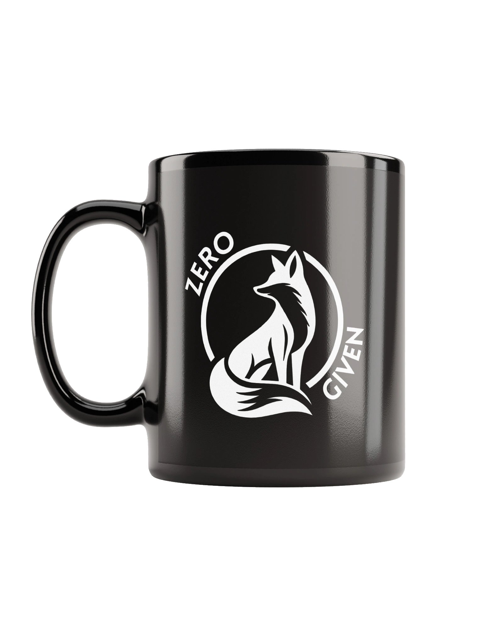 Zero Fox Given Glossy Black Mug product image (6)
