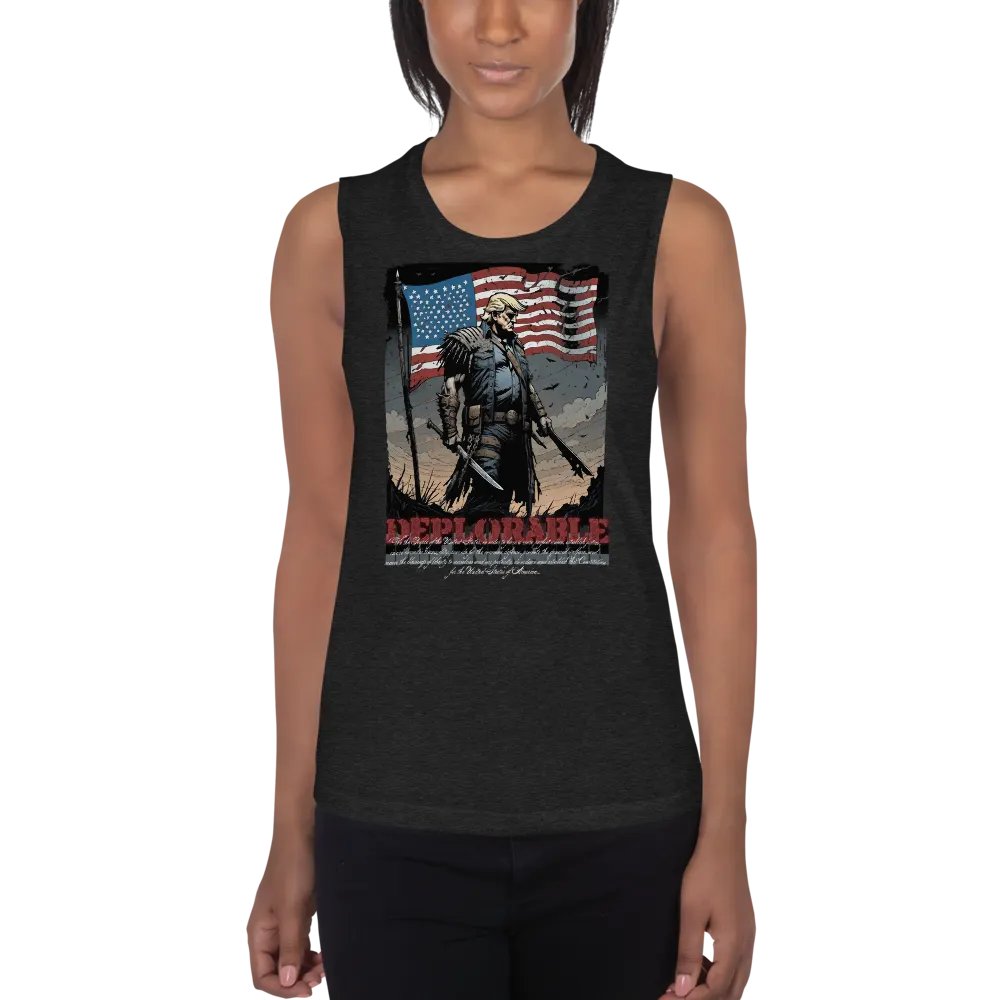 Deplorable - Women's Flowy Muscle Tank product image (1)