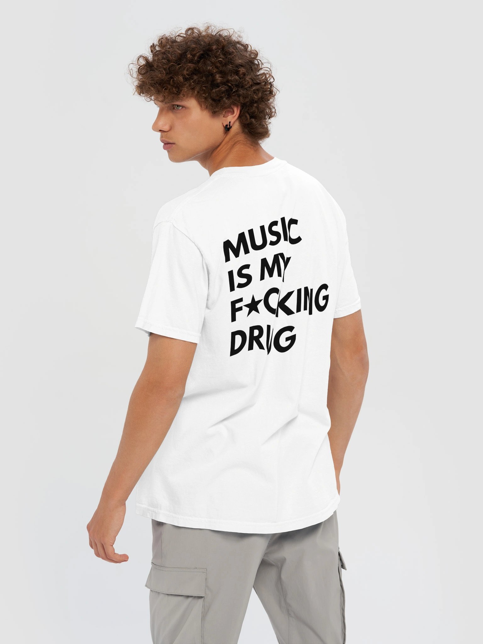 Music Is My F*cking Drug T-shirt product image (5)