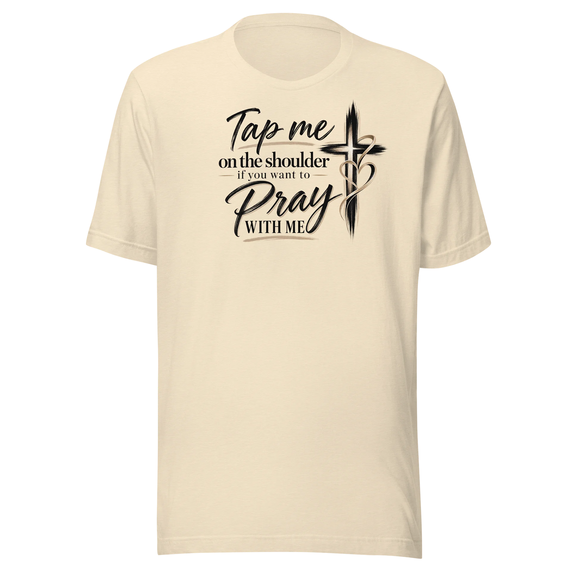 Pray With Me Women’s Unisex Faith Tee product image (10)