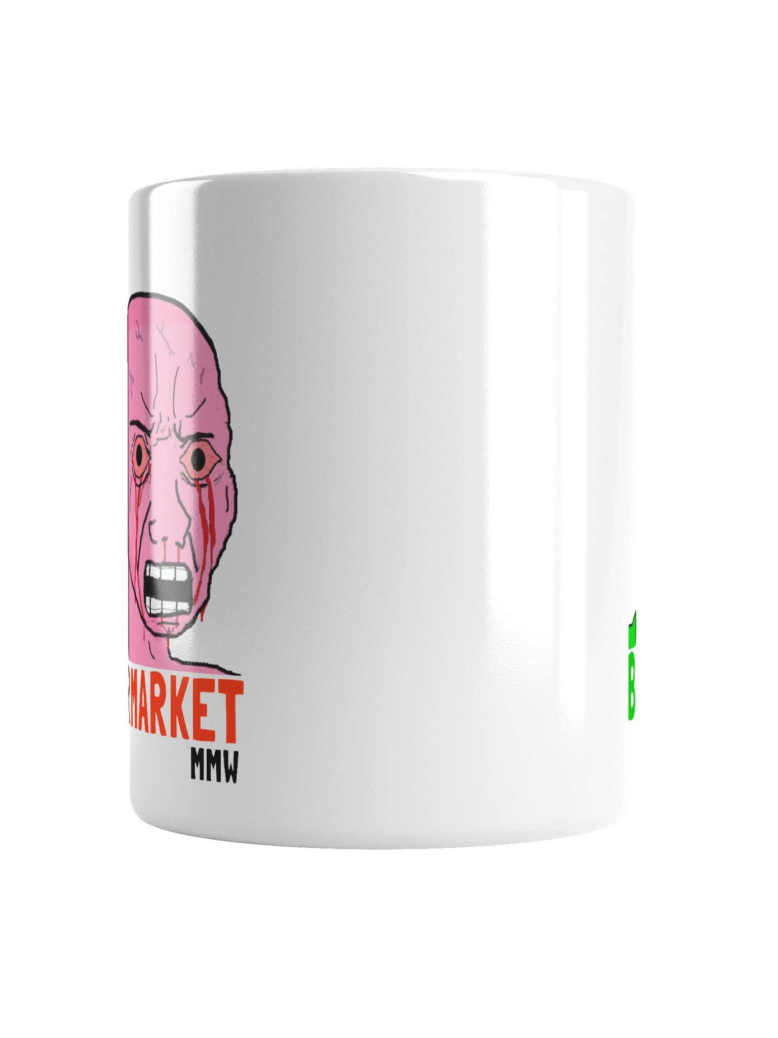 Wojak Mug (Bullrun & Bearmarket Face) 🤑📈📉💀 product image (6)