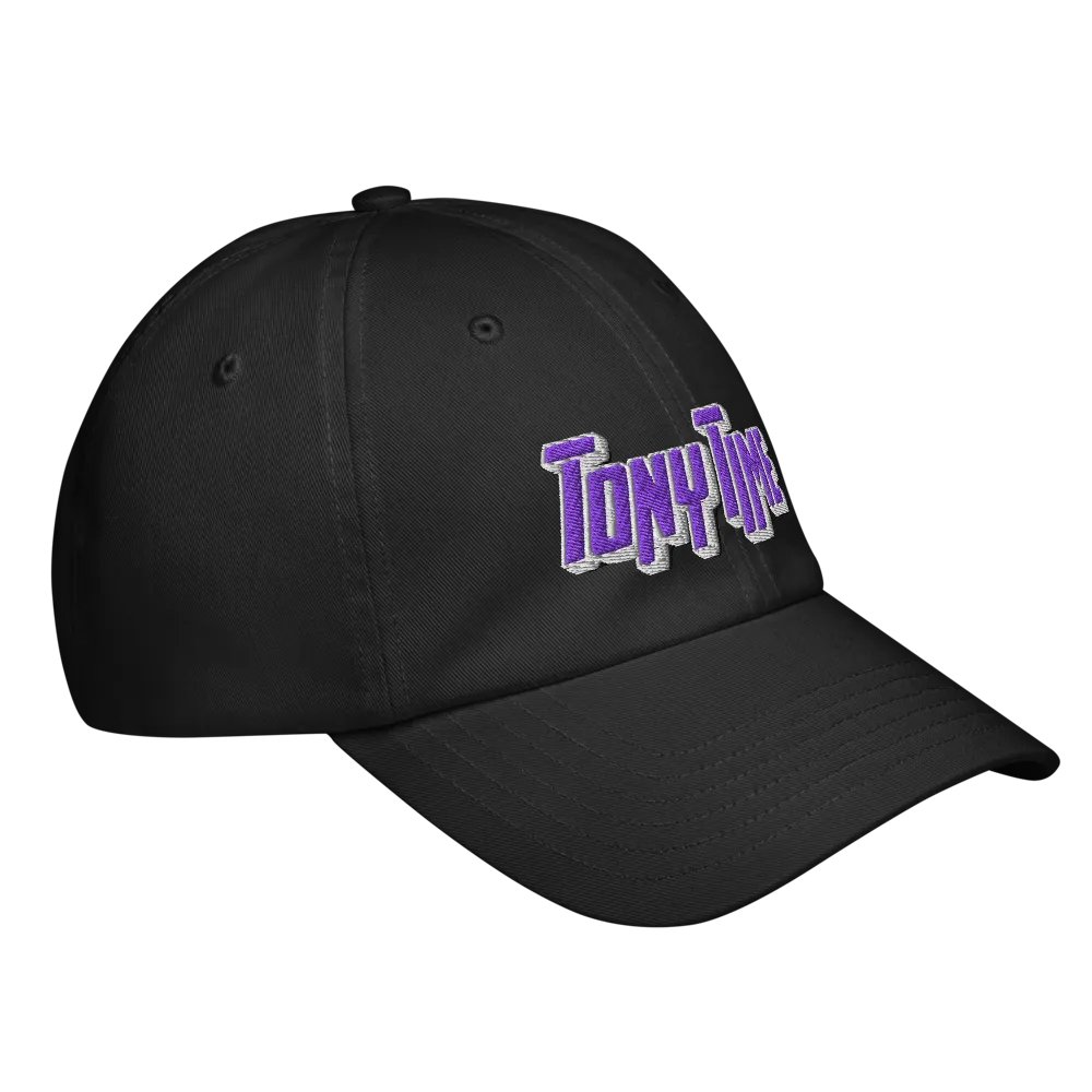 Tony Time Purple Dad Hat product image (3)