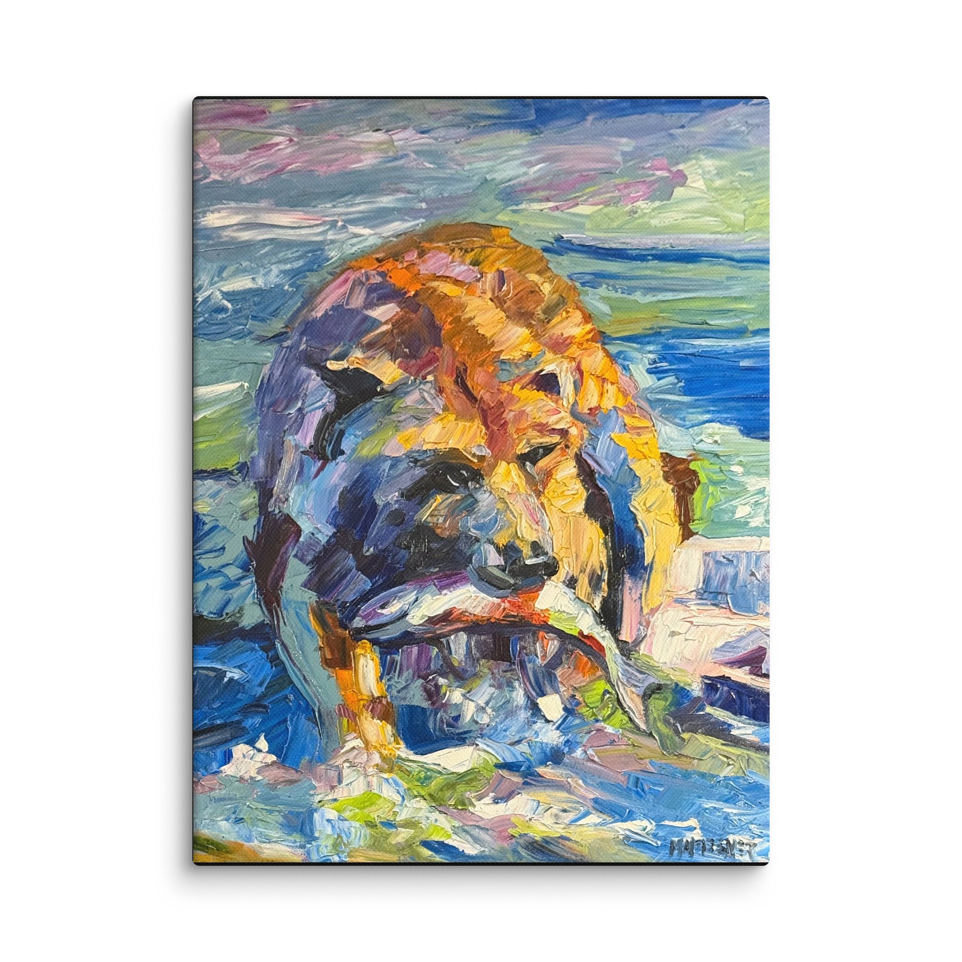 Fishing Bear - Gilcee Canvas product image (2)