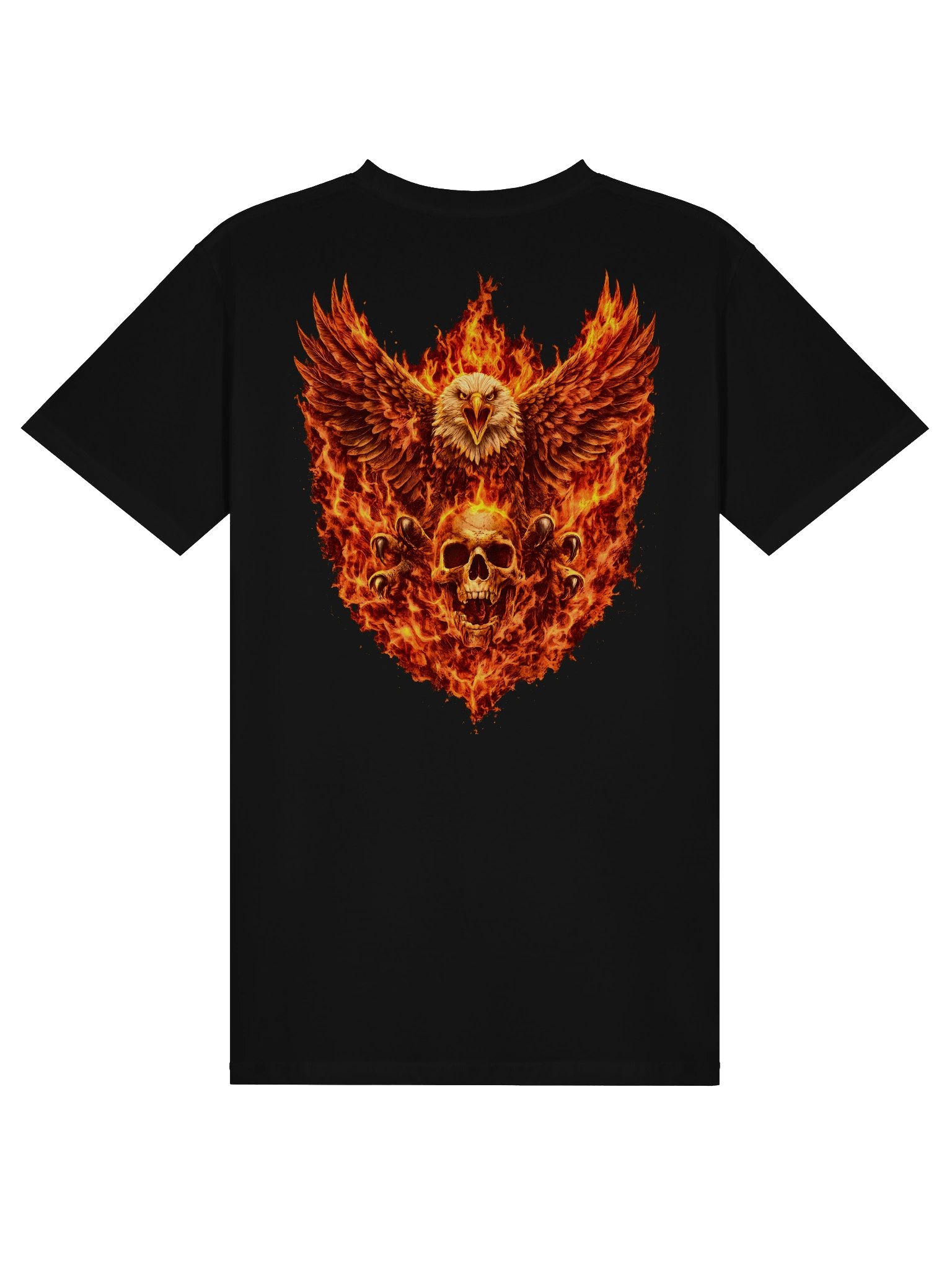 AS Colour 5001T Premium Unisex T-Shirt – Burn Power Eagle Edition product image (2)