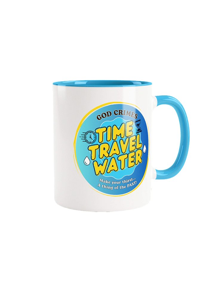 Time Travel Water Mug - Blue product image (1)