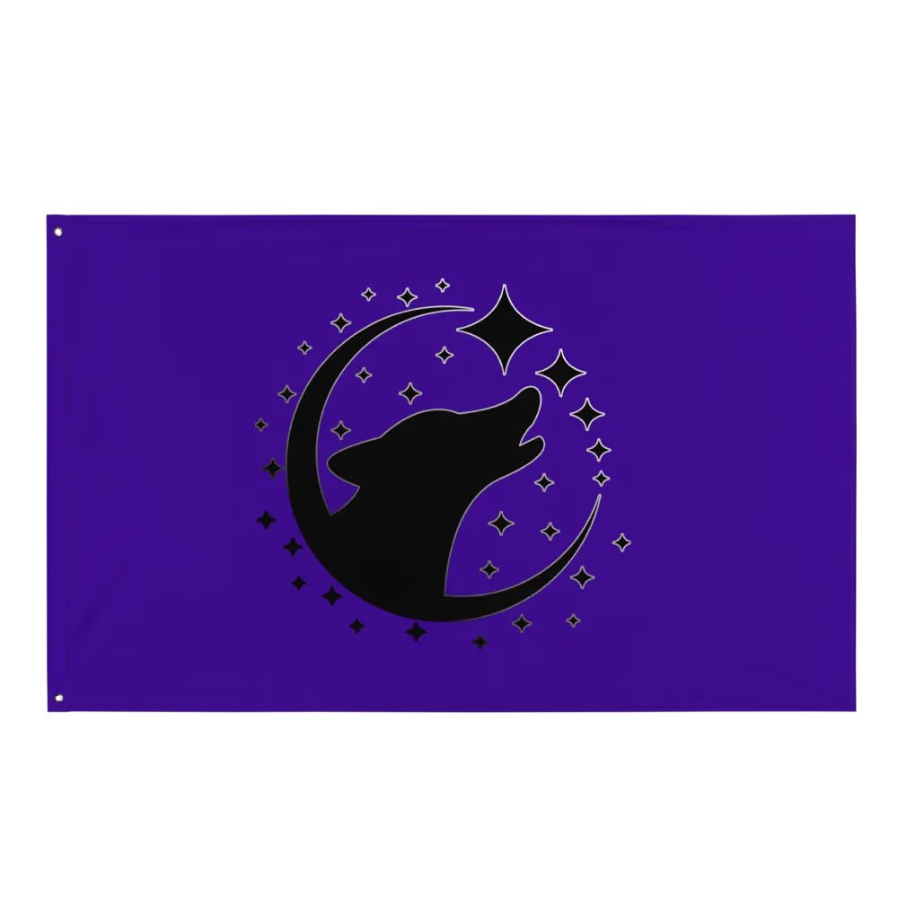 Wolves of Selene Flag product image (1)