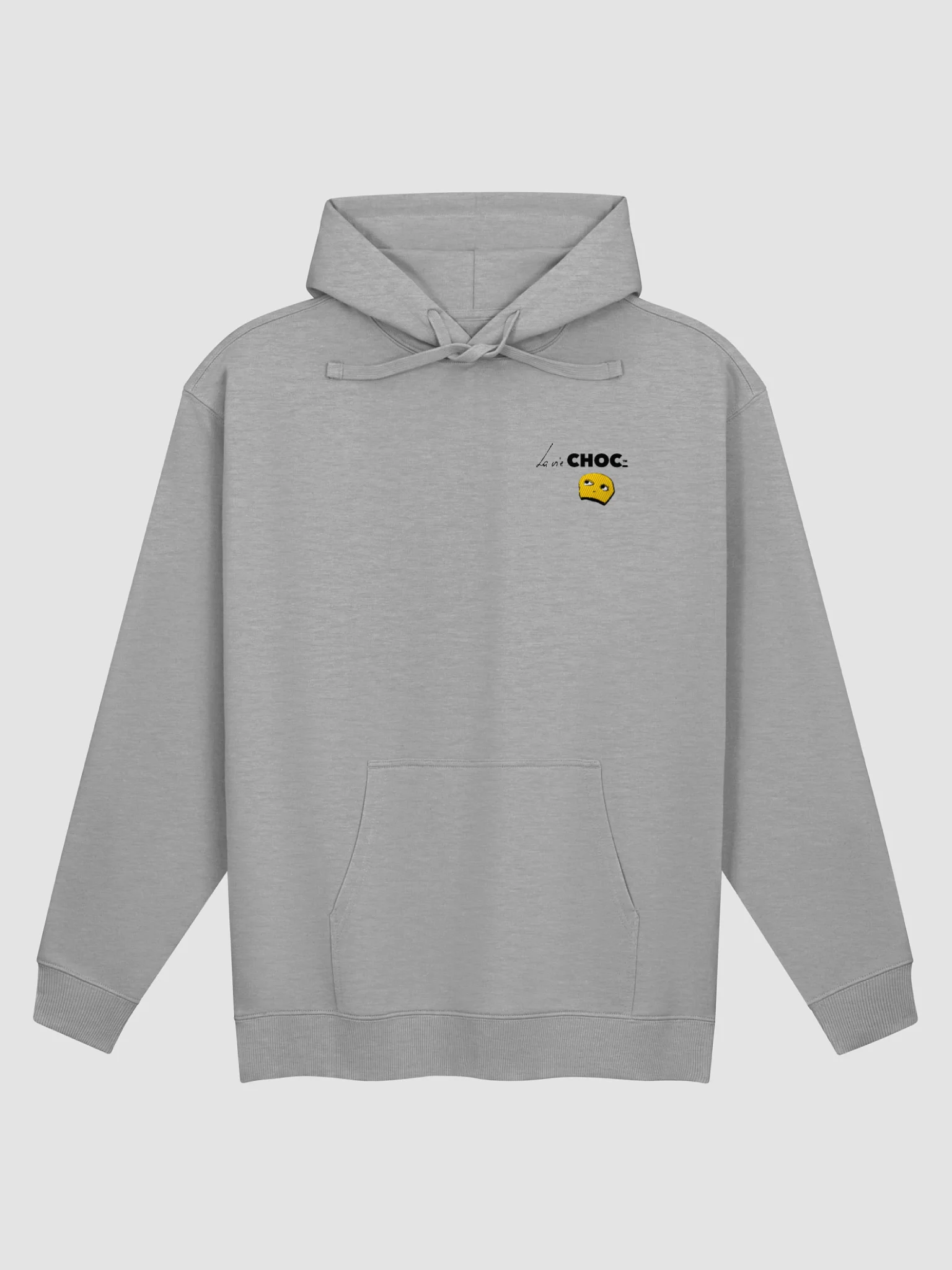 Mascot Organic Hoodie Embroidered Identity White/Grey product image (7)