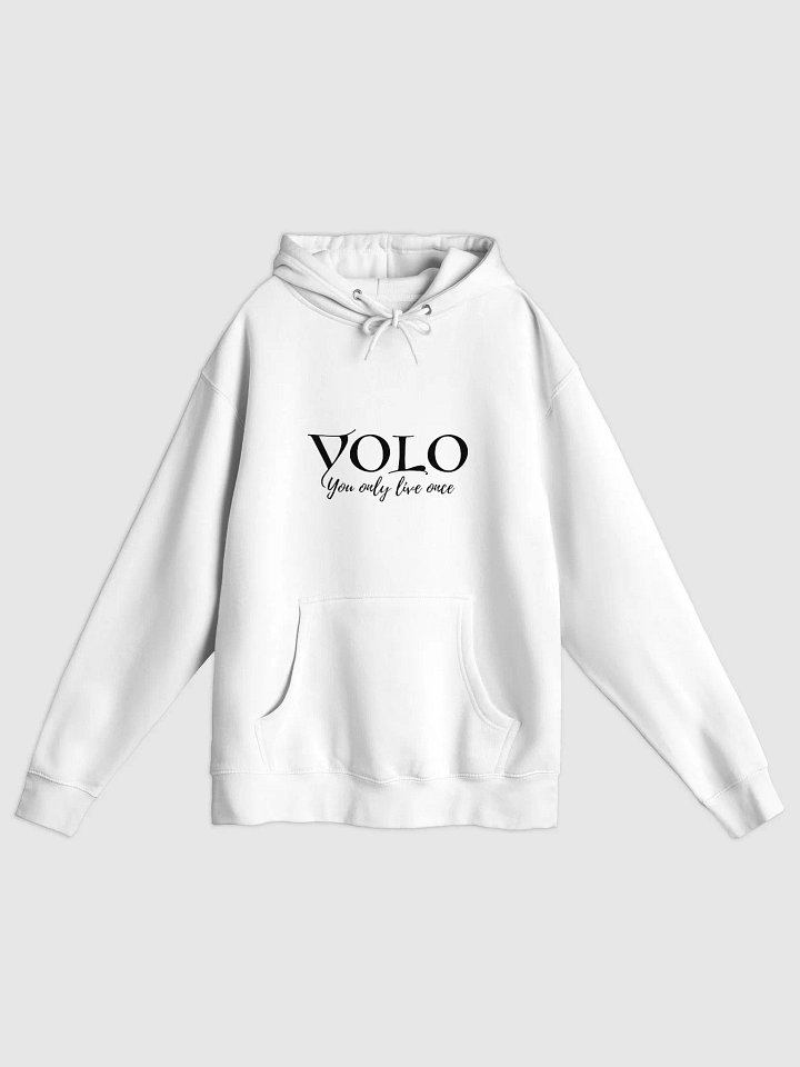 "YOLO" Premium Unisex Hoodie - Bold Graphic Design TrueFit Premium Comfort Hoodie product image (13)