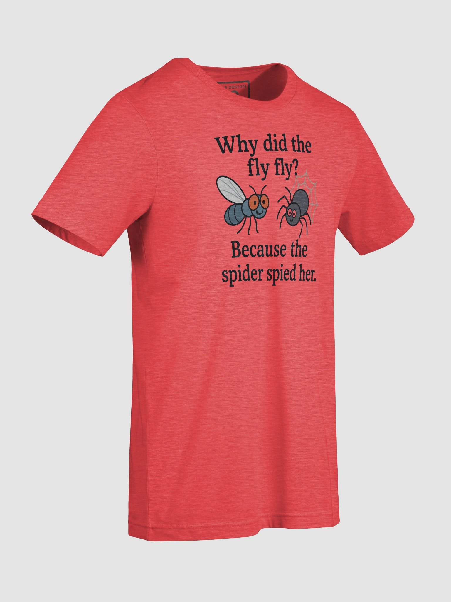 Fly Spy Comic Tee – Vintage Grammar Pun T-Shirt product image (9)