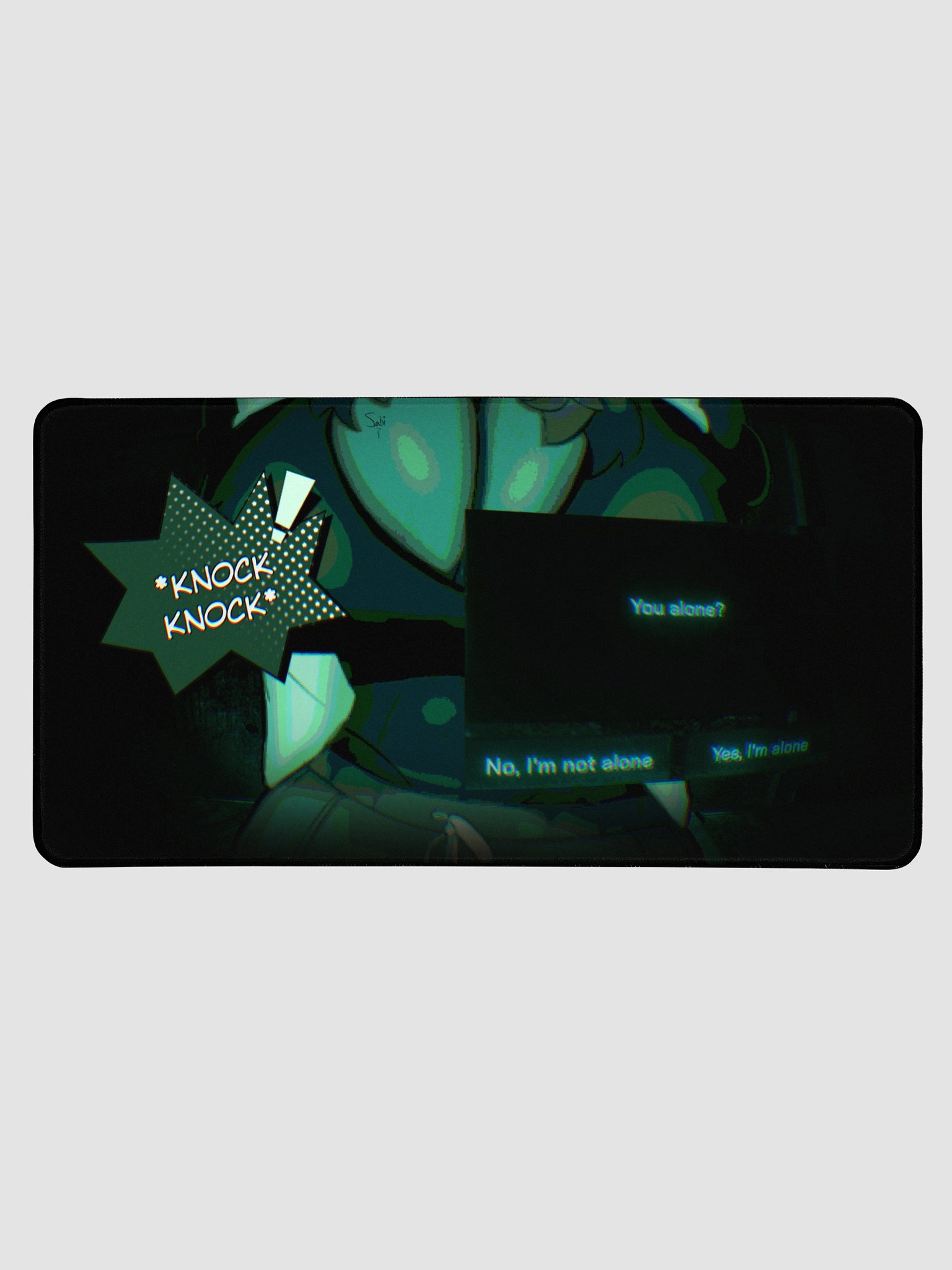 you alone? Mousepad product image (1)