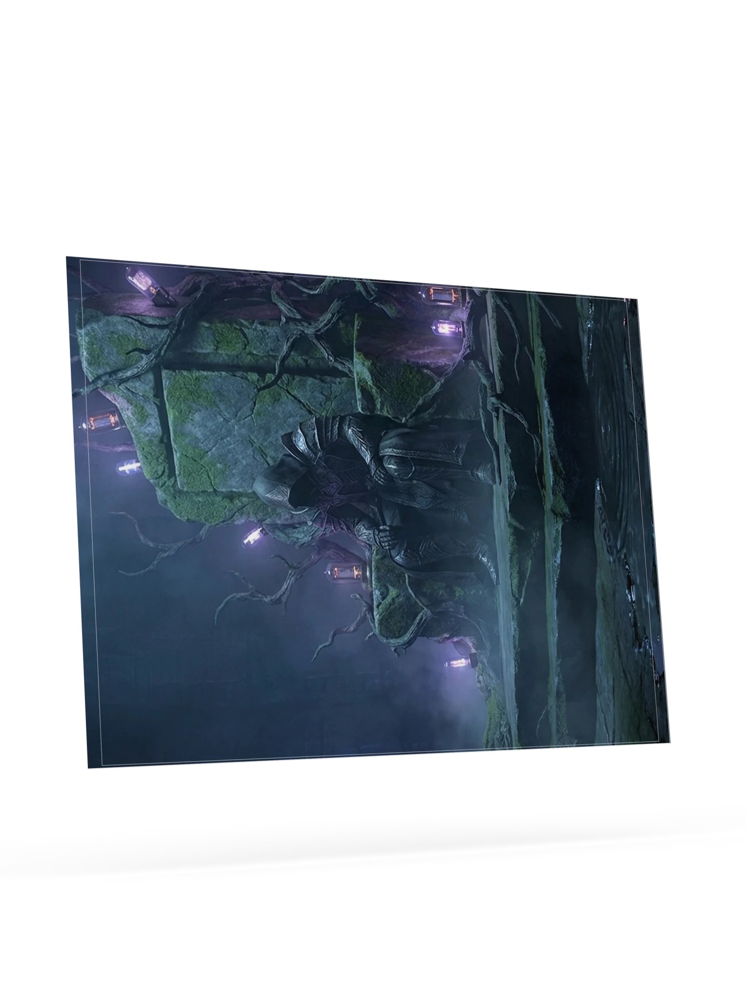 Concrete Kingdom — Neon Megastructure (300 DPI Museum Matte Print) product image (9)