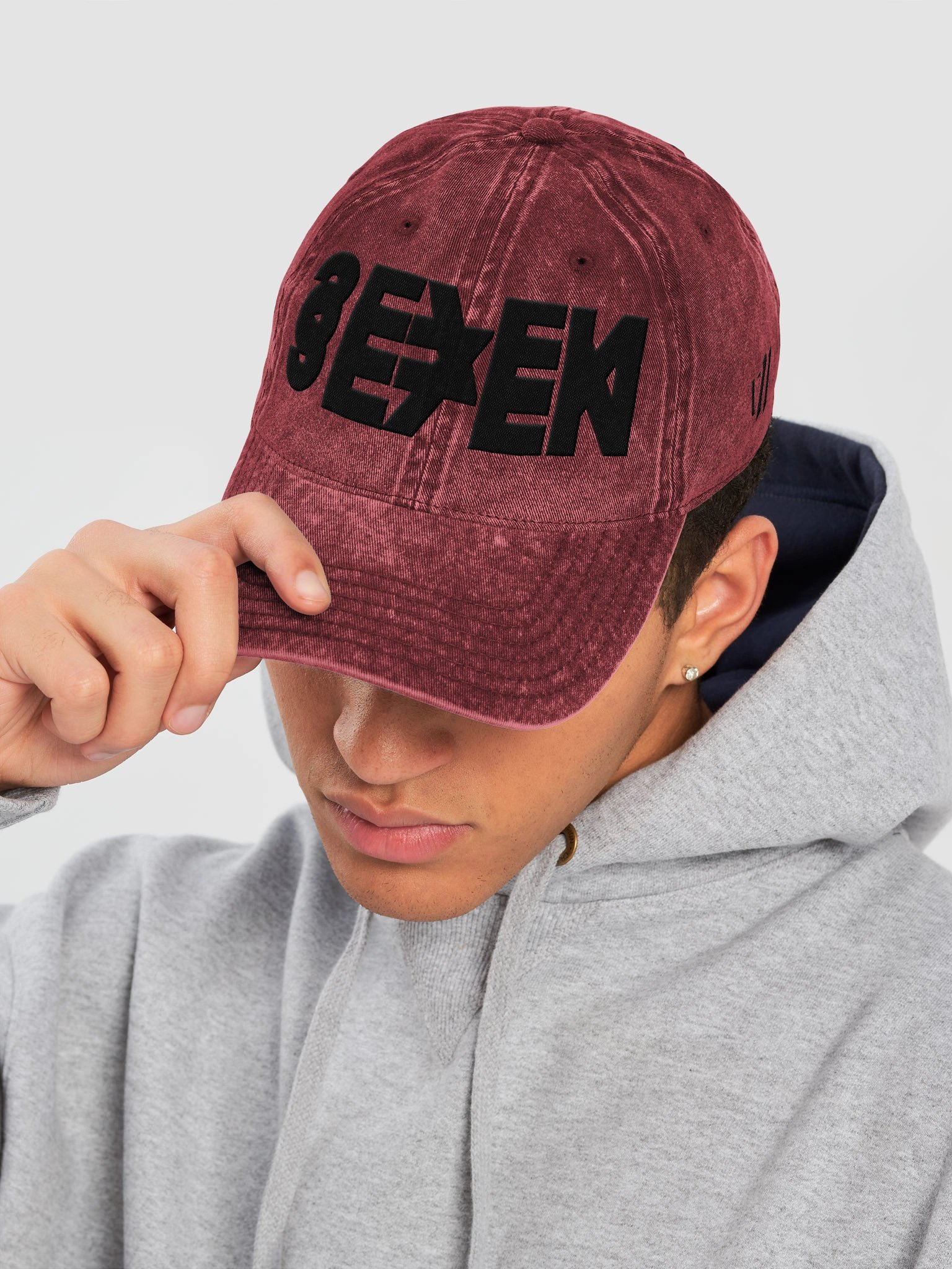 SE7EN Acid Washed Mirror hat product image (7)