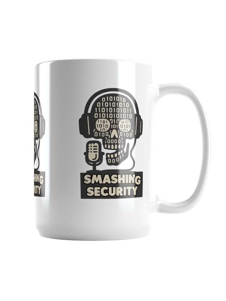 Smashing Security Back from the dead white mug product image (2)