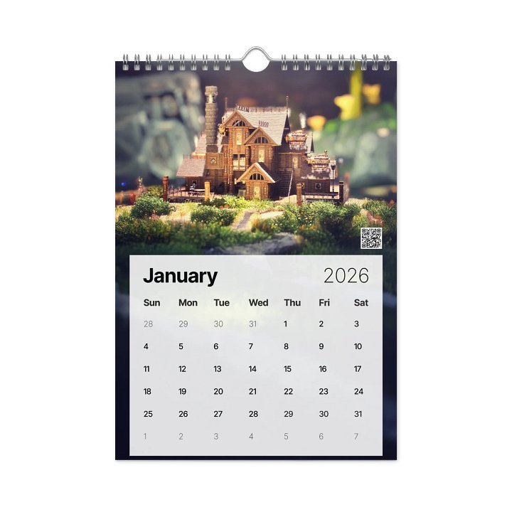 The Art of Building | 2026 Calendar by LolsAtLance product image (2)