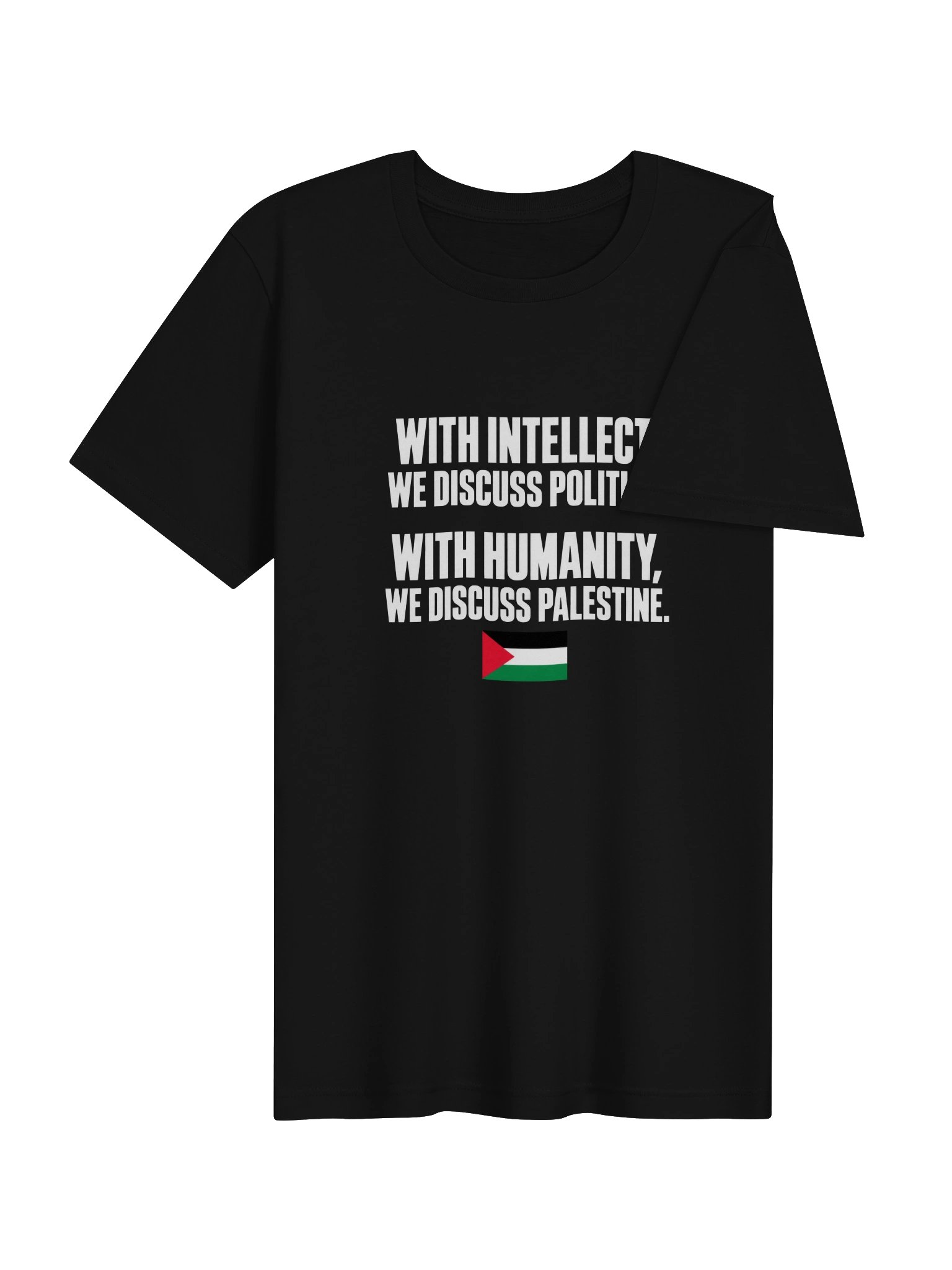 With Humanity, We Discuss Palestine T-Shirt 🇵🇸 product image (4)
