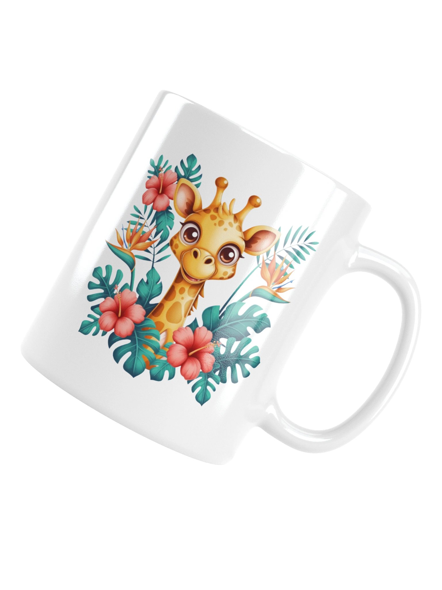 Tropical Giraffe Animal Coffee Mug product image (16)