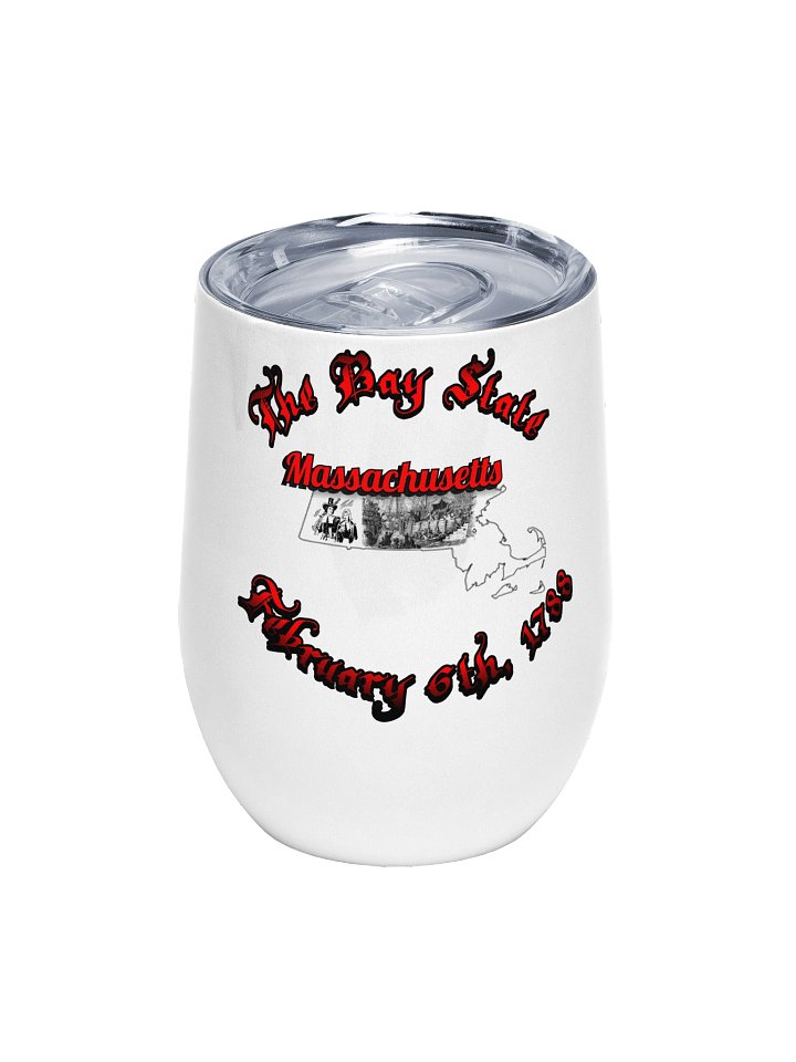 Massachusetts - USA State Wine Tumbler product image (1)