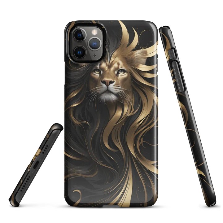 Snap Case for iPhone – The golden Lion product image (5)