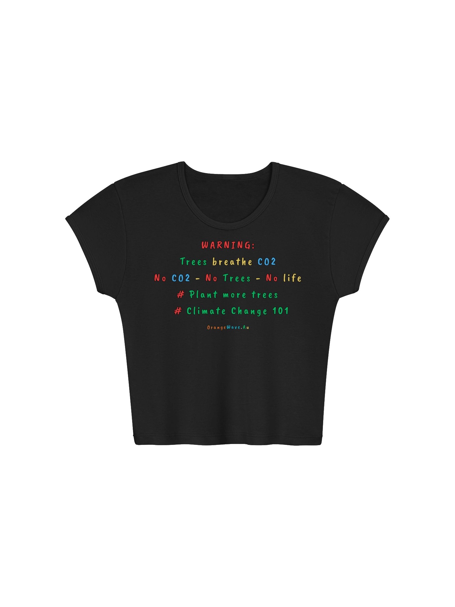 Trees breathe CO2 Baby Tee product image (1)