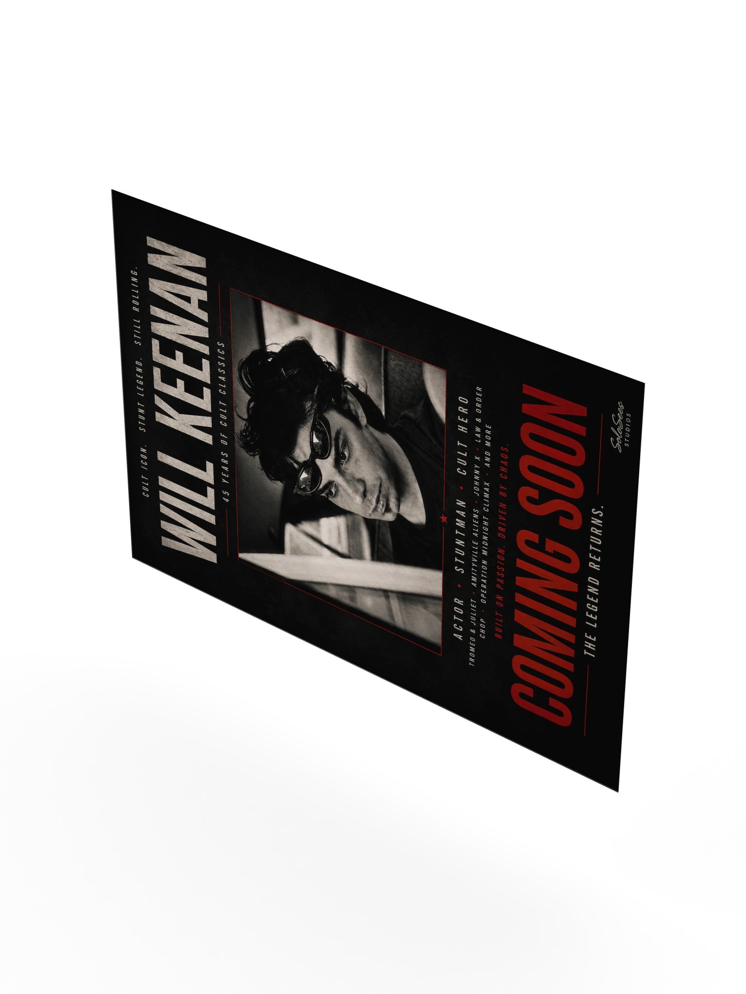 Will Keenan "The Legend Returns" Poster 12x18 product image (8)