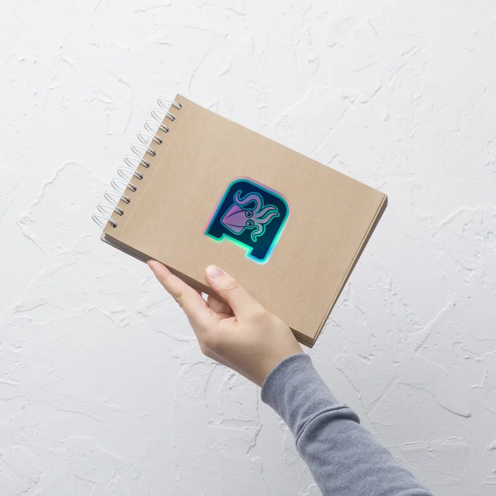 Holographic Sticker 3 - SQUID product image (7)