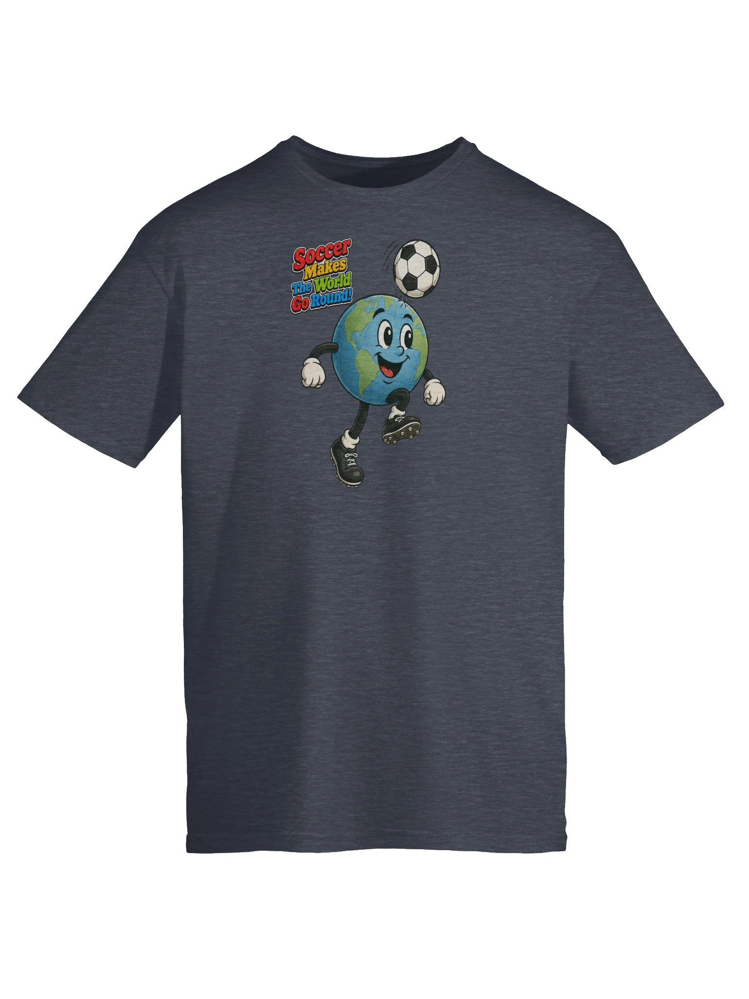 Soccer Makes the World Go Round T-Shirt product image (5)