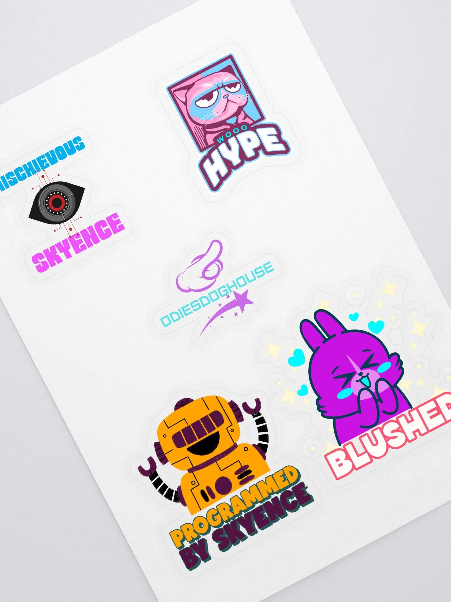 OdiesDoghouse Sticker Sheet #3 product image (1)