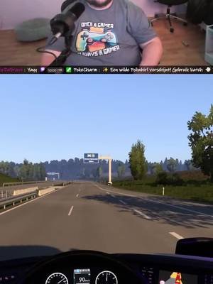 Buschauffeur de hele bus moet...Over het gras? #eurotrucksimulator2 #ets2 #truckersmp #twitchclips