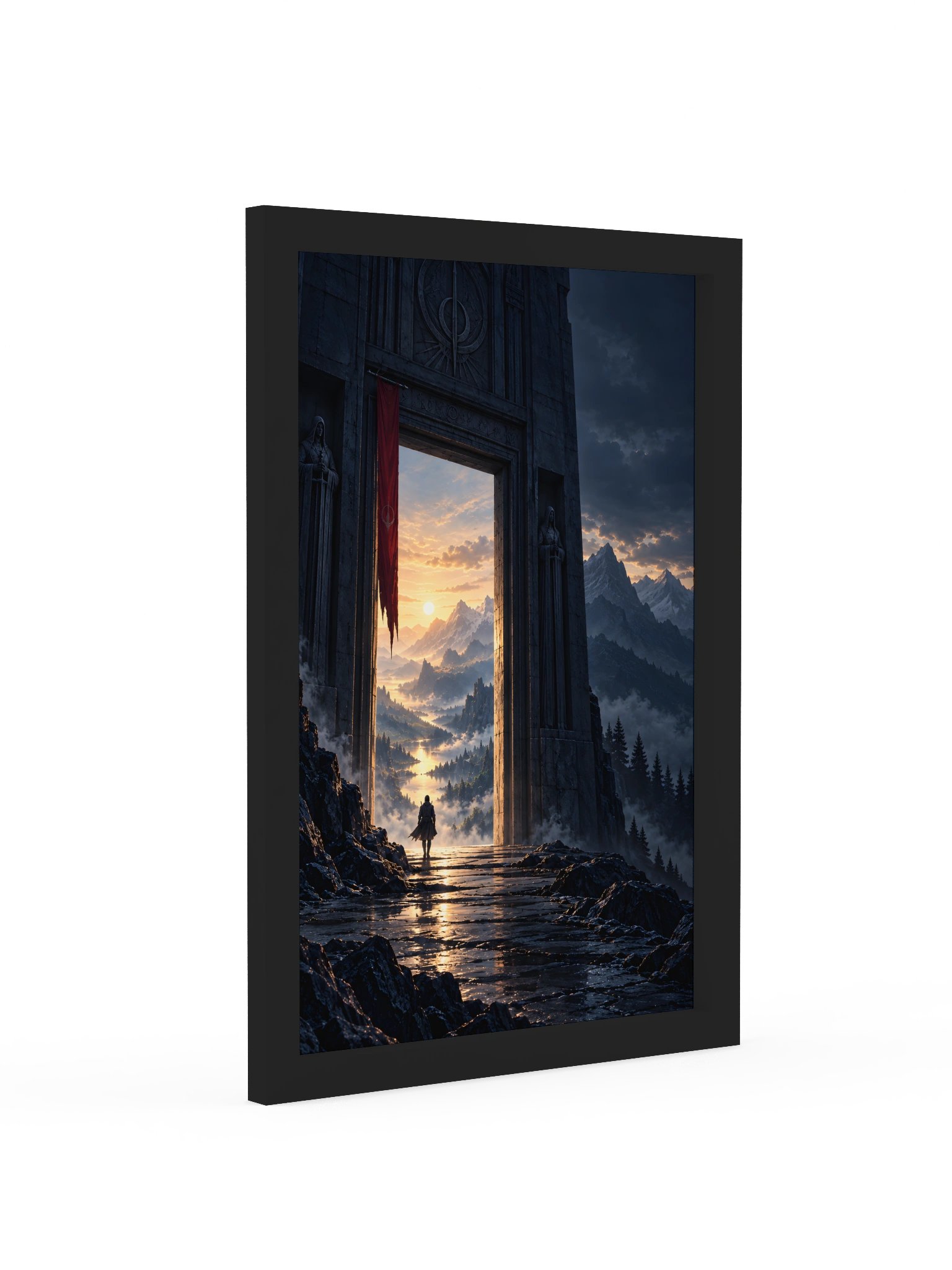 Between Worlds • Framed Art Print product image (2)